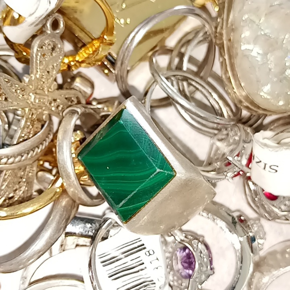 Solid Silver Ring - image 6